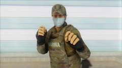 Soldado De Marina Con Cubre-bocas für GTA San Andreas
