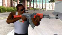 CSGO AK-47 Red Laminate für GTA San Andreas
