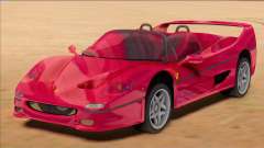 Ferrari F50 Spider 1995 [RHA] für GTA San Andreas