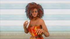 GTA Online Female Big Afro Dress V1 pour GTA San Andreas