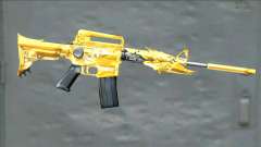 CrossFires M4A1 Iron Beast Noble Gold für GTA San Andreas