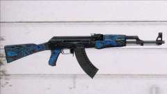 CSGO AK-47 Blue Laminate für GTA San Andreas