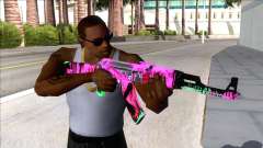 CSGO AK-47 Neon Revolution für GTA San Andreas
