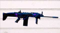 Scar-H Purple Dragon pour GTA San Andreas