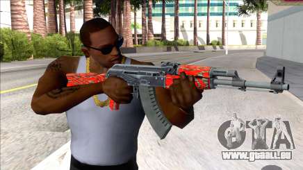 CSGO AK-47 Red Laminate pour GTA San Andreas