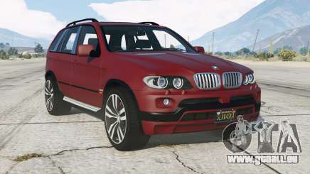 BMW X5 4.8is (E53) 200ⴝ für GTA 5