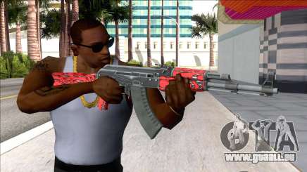 CSGO AK-47 Red Laminate V2 für GTA San Andreas