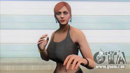 GTA Online Skin Ramdon Female Afther 3 V1 für GTA San Andreas