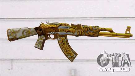 AK47 GOLD DRAGON für GTA San Andreas