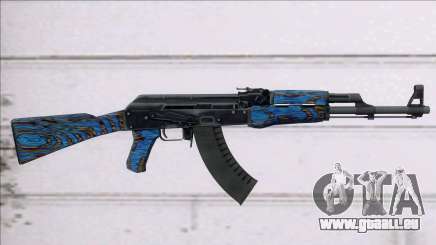 CSGO AK-47 Blue Laminate pour GTA San Andreas