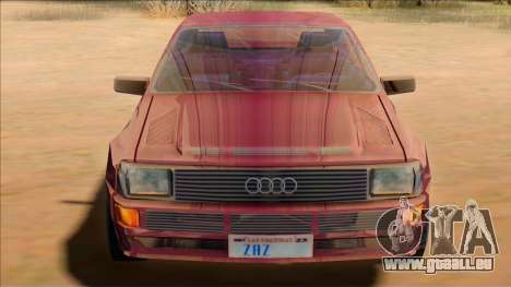 Audi Quattro B2 1991 für GTA San Andreas