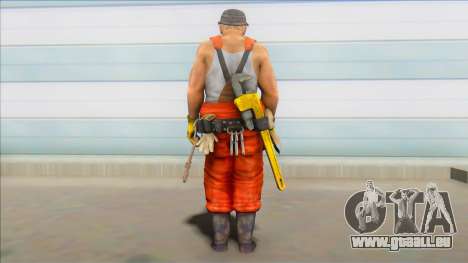 Dead Or Alive 5 - Bass Armstrong (Costume 2) V1 pour GTA San Andreas