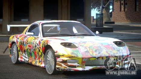 Mazda RX-7 PSI Racing PJ2 für GTA 4