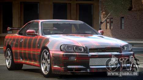 Nissan Skyline PSI R34 L6 für GTA 4