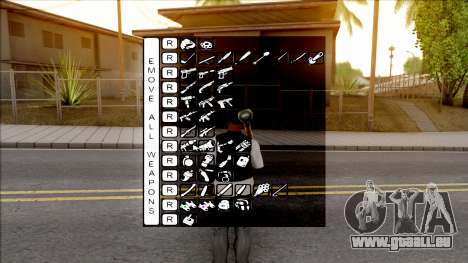 Super Fast Weapon Selector pour GTA San Andreas