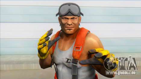 Dead Or Alive 5 - Bass Armstrong (Costume 2) V1 pour GTA San Andreas