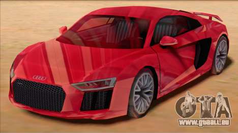 Audi R8 2017 Stock pour GTA San Andreas