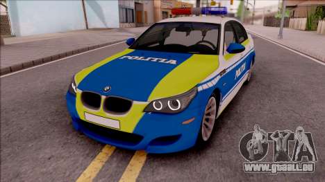 BMW M5 E60 Politia Romana Design 2020 pour GTA San Andreas