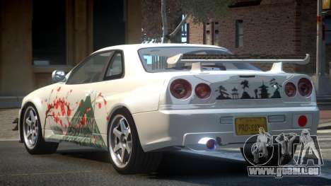 Nissan Skyline PSI R34 L1 für GTA 4