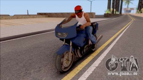 GTA V Wear Helmet Mod pour GTA San Andreas