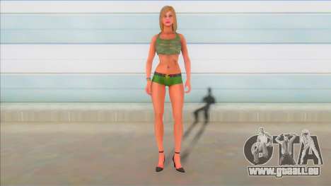 Deadpool Bikini Fan Girl Beach Hooker V6 für GTA San Andreas