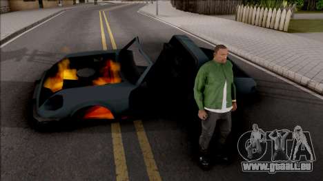 Not Die When Vehicle Explodes pour GTA San Andreas
