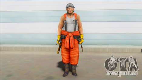 Dead Or Alive 5 - Bass Armstrong (Costume 2) V1 für GTA San Andreas