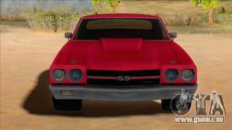 Chevrolet Chevelle SS Red pour GTA San Andreas