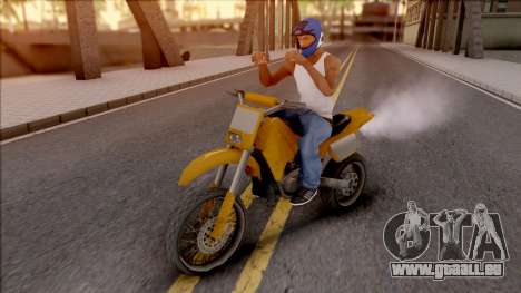 GTA V Wear Helmet Mod pour GTA San Andreas