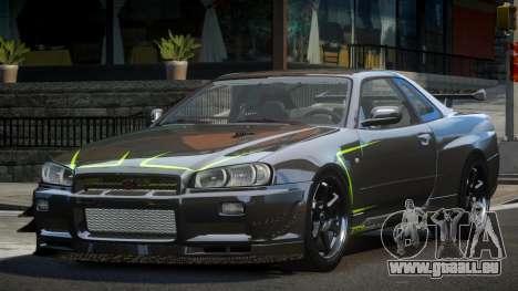 Nissan Skyline PSI R34 L9 für GTA 4