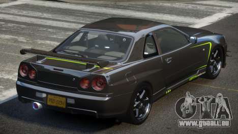 Nissan Skyline PSI R34 L9 für GTA 4