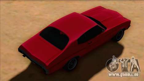 Chevrolet Chevelle SS Red pour GTA San Andreas