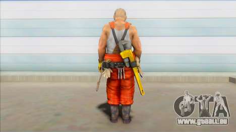 Dead Or Alive 5 - Bass Armstrong (Costume 2) V2 für GTA San Andreas