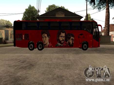 La Casa De Papel bus mod pour GTA San Andreas