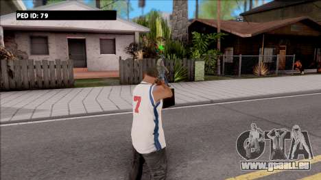 Ped ID Info pour GTA San Andreas