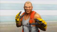Dead Or Alive 5 - Bass Armstrong (Costume 2) V2 für GTA San Andreas
