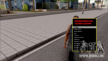 Manager Design v2.0 VIP pour GTA San Andreas