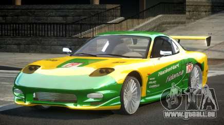 Mazda RX-7 PSI Racing PJ7 für GTA 4