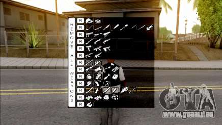 Super Fast Weapon Selector pour GTA San Andreas