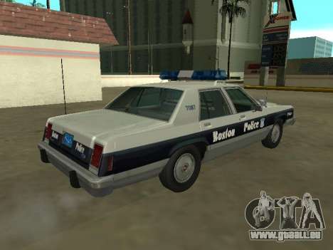 Ford LTD Crown Victoria 1987 Boston Police pour GTA San Andreas