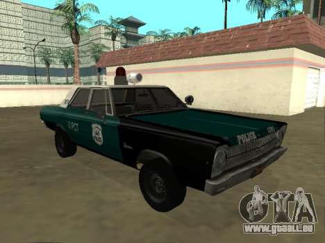 Plymouth Belvedere 4 Tür 1965 Alte NYPD für GTA San Andreas