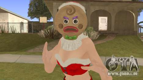 DOA Nagisa Berry Burberry Christmas Special V3 pour GTA San Andreas