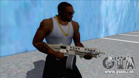 GTA V Vom Feuer Assault Shotgun Platinum V5 für GTA San Andreas