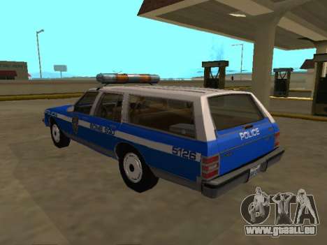Chevrolet Caprice 1987 SW New York Police Dept pour GTA San Andreas