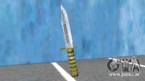 Combat Knife RE2R And RE3R für GTA San Andreas