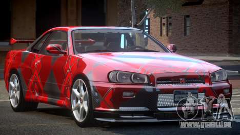 1999 Nissan Skyline R34 GT-R L9 für GTA 4