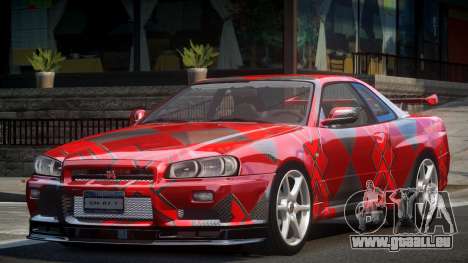 1999 Nissan Skyline R34 GT-R L9 für GTA 4