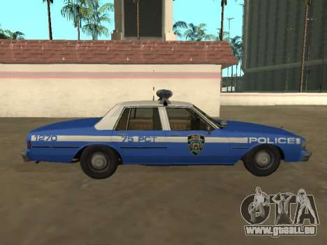 Chevrolet Caprice 1987 Département de police de  pour GTA San Andreas