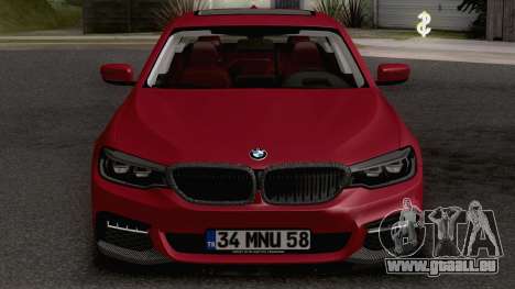 BMW 540i MPerformance pour GTA San Andreas