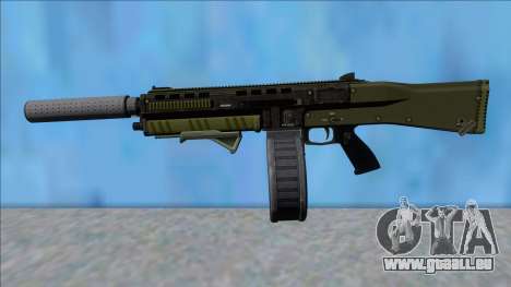 GTA V Vom Feuer Assault Shotgun Green V3 pour GTA San Andreas